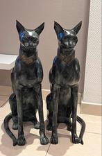 2 chats Mao en bronze signés 1870 Daste 995 euros, Bronze, Enlèvement ou Envoi