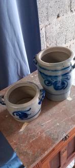 2 pots de fleurs vintage de Boma, Moins de 25 cm, Enlèvement, Utilisé, Intérieur