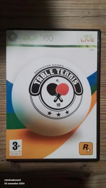 Tennis de table - Xbox 360 disponible aux enchères