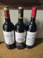 te  koop  3  flessen  bordeaux  wijn, Frankrijk, Nieuw, Ophalen of Verzenden, Rode wijn