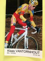 wielerkaart 2010 team sunweb  klaas vanthornhout, Envoi, Comme neuf