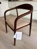 2x stoelen Pomax “Romeo” walnoot acacia hout, Ophalen, Hout, Twee, Overige kleuren