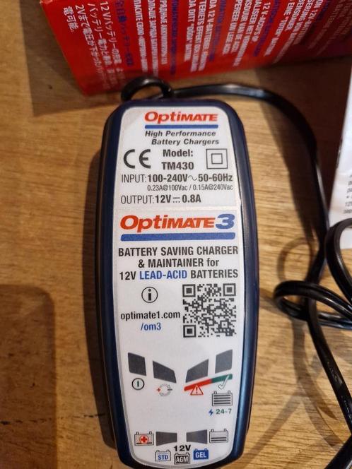 Chargeur de batterie Optimate 3, Autos : Pièces & Accessoires, Batteries & Accessoires, Neuf, Enlèvement