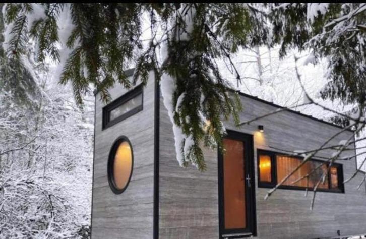 tiny house te koop / a vendre, Caravans en Kamperen, Stacaravans, tot en met 4, Ophalen