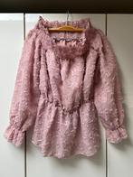 Shein poederroze T-shirt met lange mouwen - maat S, Kleding | Dames, T-shirts, Ophalen of Verzenden, Zo goed als nieuw, Lange mouw