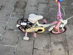 Kinderfiets meisje 14 inch, Fietsen en Brommers, Ophalen, Zo goed als nieuw, Minder dan 16 inch, Zijwieltjes