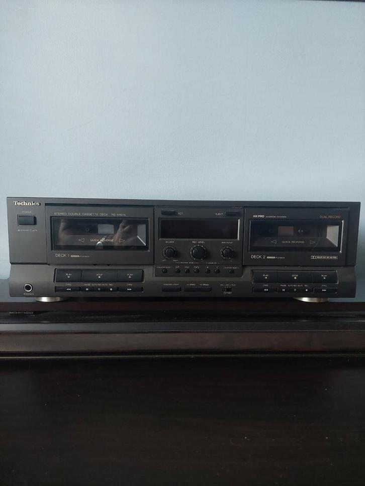 Deck double-cassette Technics RS TR515 - Faire offre, Audio, Tv en Foto, Cassettedecks, Dubbel, Ophalen