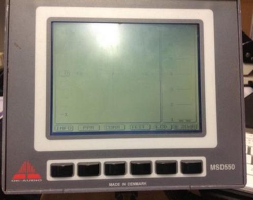 DK Audio MSD 550 Vector Scope Analyzeur Audio Professionel, Muziek en Instrumenten, Mengpanelen, Gebruikt, Ophalen of Verzenden