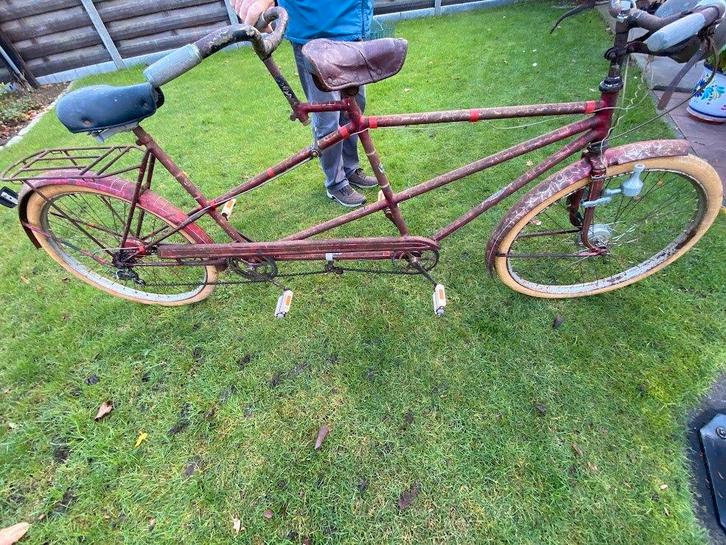 VINTAGE TANDEMFIETS, Vélos & Vélomoteurs, Vélos | Tandems, Enlèvement