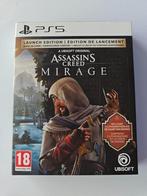 PS5 Game -  Assassins Creed Mirage Launch Edition, Comme neuf, Enlèvement ou Envoi