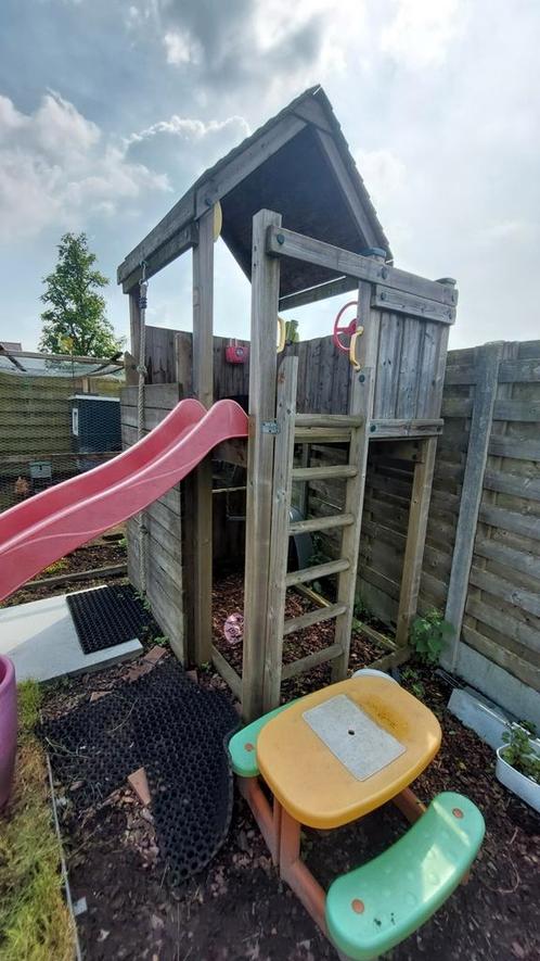 Junior speeltoren, Kinderen en Baby's, Speelgoed | Buiten | Speeltoestellen, Gebruikt, Klimwand, Aanbouwonderdeel, Ophalen