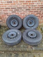 Winterbanden Dunlop met velgen 185/60R15, Auto-onderdelen, Ophalen, Gebruikt, 15 inch, Velg(en)