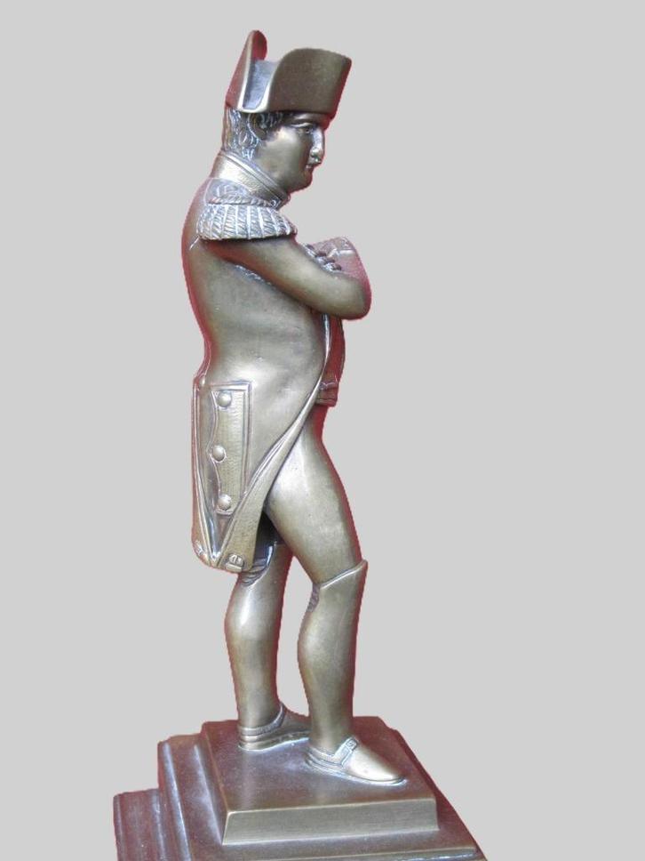 Bronzen beeld Napoleon Bonaparte., Antiek en Kunst, Antiek | Brons en Koper, Brons, Ophalen