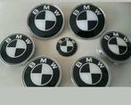 Set van 7x stuks Bmw emblemen > zwart wit g20 e60 e90 e39, Ophalen of Verzenden, Nieuw, BMW