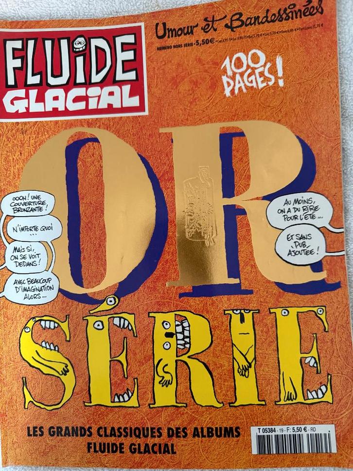 Fluide Glacial, OR SERIE n10, été 2002, Livres, BD | Comics, Envoi