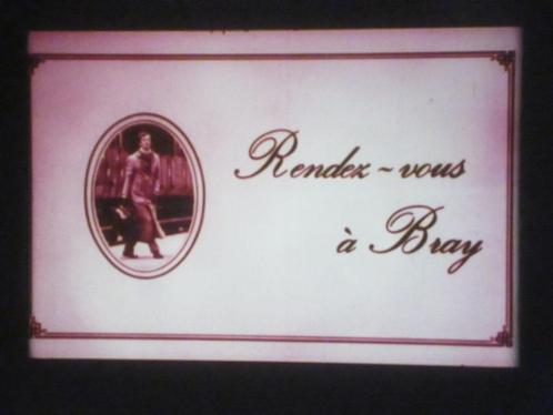 CHEF D'OEUVRE 16MM BELGE: RENDEZ-VOUS A BRAY, ANDRE DELVAUX,, TV, Hi-fi & Vidéo, Bobines de film, Film 16 mm, Enlèvement ou Envoi