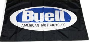 Vlag Buell American Motorcycles - 60 x 90 cm beschikbaar voor biedingen