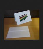 Witte Wenskaart Lets get nice to Reggae, Ophalen of Verzenden