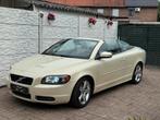 Volvo c70 Cabrio 2.0Diesel Summum uitvoering Nieuwstaat!, Autos, Volvo, Cuir, Cabriolet, Carnet d'entretien, Beige
