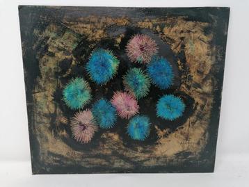 Jean Émile Oosterlynck (1915–1995) Abstracte bloemcompositie beschikbaar voor biedingen