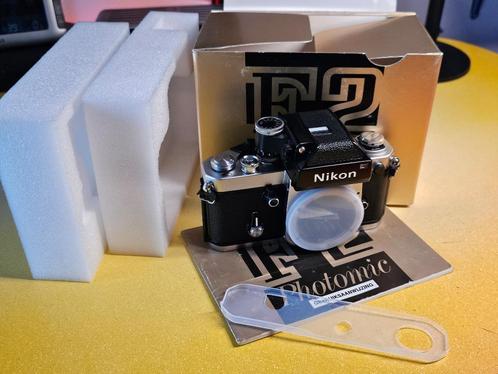 Nikon F2 Photomic in box, Audio, Tv en Foto, Fotocamera's Analoog, Zo goed als nieuw, Nikon, Verzenden