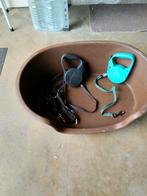 Honden harnas plus twee riemen plus slaap mand, Enlèvement