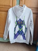 Sweatshirt-Hoodie-Pull Evangelion, Kleding | Heren, Truien en Vesten, Ophalen of Verzenden, Zo goed als nieuw, Bershka, Grijs