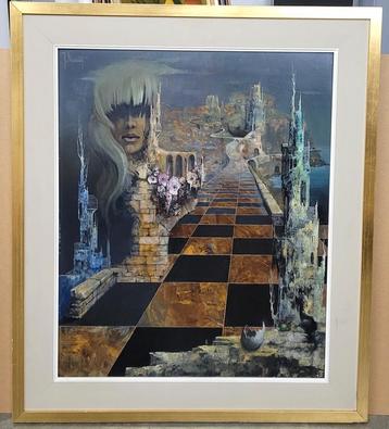 Jean NAUTET,  le chemin des poètes 1972 beschikbaar voor biedingen