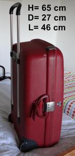 Reiskoffer, Valies, Samsonite, Gebruikt, Hard kunststof, Slot, Minder dan 35 cm