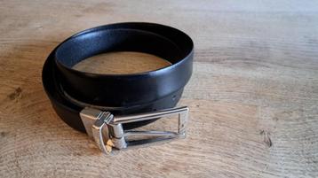 Ceinture HUGO "Gilvion" Noire  cuir