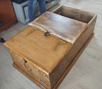 Houten Salontafel Weba, Huis en Inrichting, Ophalen, Gebruikt, 100 tot 150 cm, 50 tot 100 cm