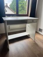 Witte bureau, Huis en Inrichting, Bureaus, Ophalen, Zo goed als nieuw, Bureau