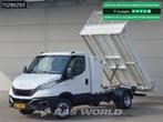 Iveco Daily 35C16 3.0L Open Laadbak met Kist Dubbellucht 3,5, 2958 kg, Stof, Gebruikt, Euro 6