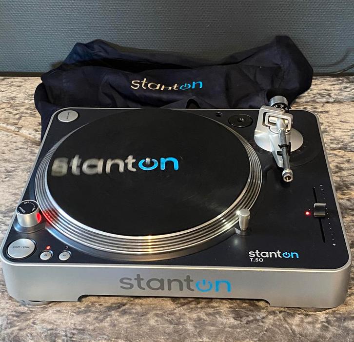 Stanton the T-50 vinyl draaitafel, Audio, Tv en Foto, Platenspelers, Zo goed als nieuw, Ophalen