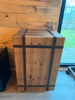 Kist in mangohout, Maison & Meubles, Accessoires pour la Maison | Coffres, Enlèvement, Comme neuf