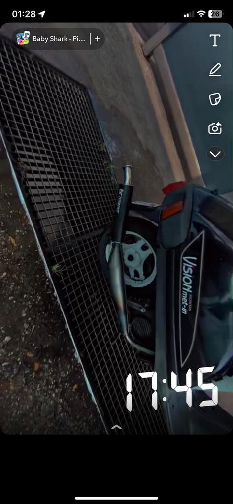 Honda vision A Klassen malboro, Fietsen en Brommers, Brommers | Honda, Zo goed als nieuw, Ophalen