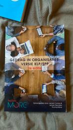Gedrag in organisaties, 2e custom editie KLP/SPP, Jeroen Camps; Jeroen Decoster, Nederlands, Ophalen of Verzenden, Zo goed als nieuw