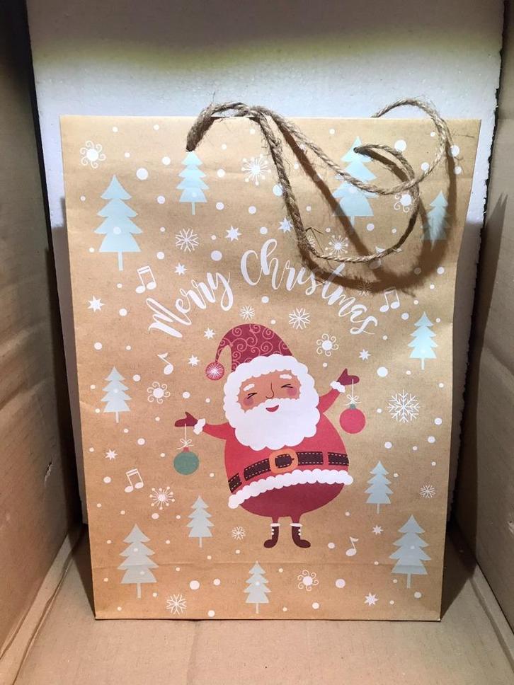 Lot de 5 sacs cadeau Merry Christmas, Divers, Noël, Neuf, Enlèvement ou Envoi