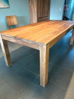 Eettafel met 6 stoelen, Huis en Inrichting, Tafels | Eettafels, Ophalen, Zo goed als nieuw