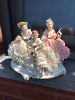 Dresden porseleinen beeldje Unterweissbach Thuringer, Antiek en Kunst, Ophalen of Verzenden