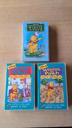 Lot van 3 video's van Winnie de Poeh, Cd's en Dvd's, Ophalen of Verzenden, Gebruikt, Kinderprogramma's en -films, Tekenfilm