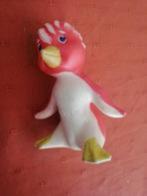Ancien pouet figurine pingouin rose pingo nestle années 60, Enlèvement ou Envoi, Utilisé
