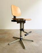 10x Interstuhl Bima vintage barkruk architectenstoel stoel, Vijf, Zes of meer stoelen, Metaal, Gebruikt, Ophalen