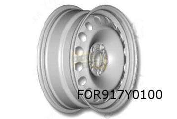 Ford Transit Connect velg staal (6.5J x 16") (zilver) (11/13