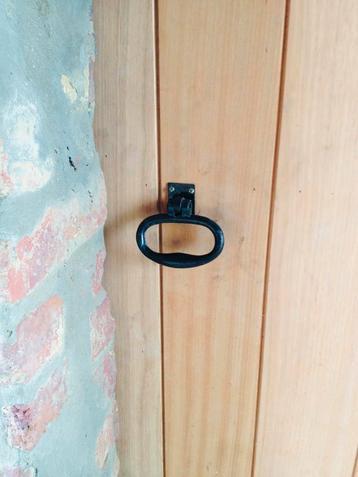 Boerenklinkstel /Serrure de porte de grange, Enlèvement ou Envoi, Neuf, Fer, Coulisse ou Verrou