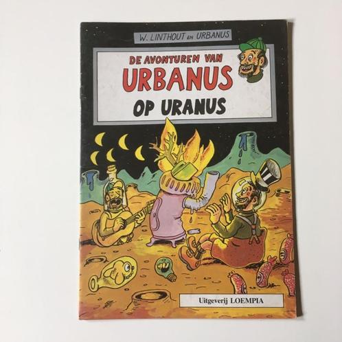 Urbanus 1e druk - 4 Urbanus op Uranus - 1984, Livres, BD, Utilisé, Une BD, Enlèvement ou Envoi