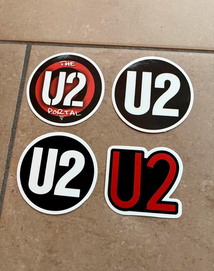 U2 stickers, Verzamelen, Stickers, Nieuw, Ophalen of Verzenden
