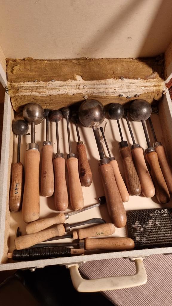 Bolijzers - voor ambachtelijke creatie van bloemen, Antiek en Kunst, Antiek | Bestek, Ophalen