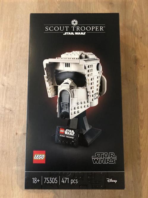 LEGO STAR WARS 75305 Scout trooper helm nieuw, Kinderen en Baby's, Speelgoed | Duplo en Lego, Nieuw, Lego, Complete set, Ophalen of Verzenden