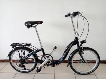 * vouwfiets/plooifiets 20 inch/lage instap/6 versnellingen, Ophalen, Zo goed als nieuw, Versnellingen